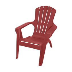 Gracious Living Adirondack II 11482-26ADI Adirondack Chair, 29-3/4 in W, 35-1/4 in D, 33-1/2 in H, Resin Seat 