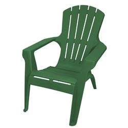 Gracious Living Adirondack II 11168-26ADI Adirondack Chair, 29-3/4 in W, 35-1/4 in D, 33-1/2 in H, Resin Seat 