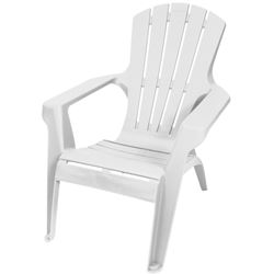 Gracious Living Adirondack II 11617-26ADI Adirondack Chair, 29-3/4 in W, 35-1/4 in D, 33-1/2 in H, Resin Seat 