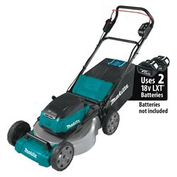Makita XML07Z Brushless Commercial Lawn Mower, Tool Only, 5 Ah, 18 V, Lithium-Ion, 21 in W Cutting, 1-Speed, 1-Blade 