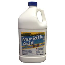Champion CH516 Muriatic Acid, 1 gal, Pack of 4 