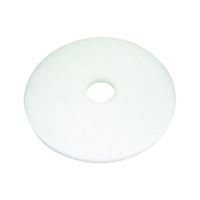 North American Paper 420514 Polishing Pad, White, Pack of 5 