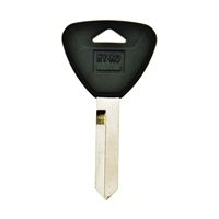 Hy-Ko 12005H62 Key Blank, Brass/Plastic, Nickel, For: Ford, Lincoln, Mercury Vehicles, Pack of 5 