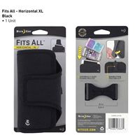 Nite Ize Fits All CCSFXL-01-R3 Cell Phone Case, Polyester, Black 