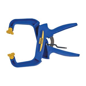 Irwin 59400CD Handi-Clamp, 75 lb Clamping, 4 in Max Opening Size, 3 in D Throat, Resin Body, Pack of 10