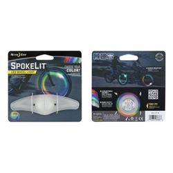Nite Ize Spokelit SKL-03-07 Disco Spoke Wheel Light, Multi-Color 