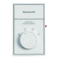 Honeywell CW200A1032 Non-Programmable Thermostat, 120 V 