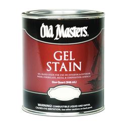 Old Masters 80104 Gel Stain, Natural, Liquid, 1 qt, Can 