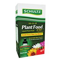 Schultz Plant Food Plus SPF45160 All-Purpose Plant Food, 4 oz Bottle, Liquid, 10-15-10 N-P-K Ratio 