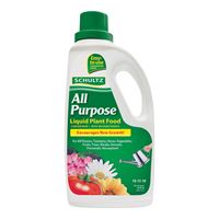 Schultz SPF45180 All-Purpose Plant Food, 32 oz Bottle, Liquid, 10-15-10 N-P-K Ratio 