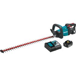 Makita XHU08T Cordless Hedge Trimmer Kit, Battery Included, 5 Ah, 18 V, Lithium-Ion, 3/8 in Cutting Capacity 