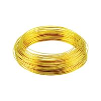 Hillman 50151 Utility Wire, 50 ft L, 20, Brass 