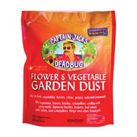 Bonide Captain Jacks 258 Flower/Vegetable Garden Dust, Solid, 4 lb Bag 