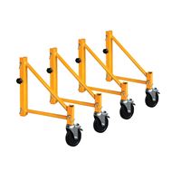 Metaltech Jobsite Series I-CISO4 Outrigger Set, Steel, Powder-Coated 
