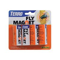 Terro Fly Magnet T510 Sticky Fly Paper Trap, Solid, Pack, Pack of 24 