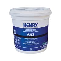 Henry 12185 Carpet Adhesive, Beige, 1 gal, Container 