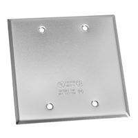 BWF 722-1 Cover, Steel, Gray, Powder-Coated 