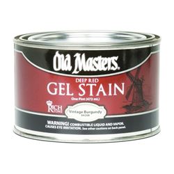 Old Masters 84208 Gel Stain, Vintage Burgundy, Liquid, 1 pt, Can 
