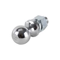 Vulcan HBB09 Hitch Ball, 1-7/8 in Dia Ball, 1 in Dia Shank, 2,000 lb Gross Towing, Pack of 6 