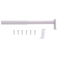 Prosource 21016PHX-PS Adjustable Closet Rod, 72 to 120 in L, Steel 