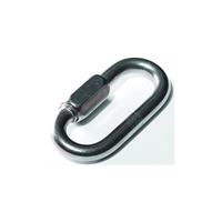 BARON 7350T-1/8 Quick Link, 132 lb Working Load, Steel, Zinc, Pack of 10 