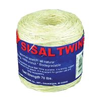 T.W. Evans Cordage 15-209 2-Ply Twine, 300 ft L, Sisal, Natural 