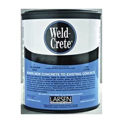 Larsen Weld-Crete WCG04 Bonding Agent, Liquid, Low to Slight Acetic, Blue, 1 gal Pail, Pack of 4 