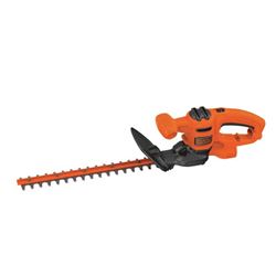 Black+Decker BEHT100 Electric Hedge Trimmer, 3 A, 120 V, 5/8 in Cutting Capacity, 16 in Blade, T-Shaped Handle 