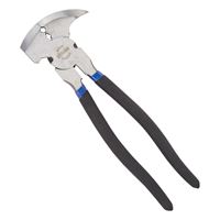 Vulcan PC990-01 Fencing Plier, 2.3 mm Cutting Capacity, 10 in OAL, 1 in L Jaw, 3-1/8 in W Jaw, Carbon Steel Jaw 