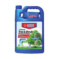 BioAdvanced 701615A Tree and Shrub Protect and Feed, Liquid, 1 gal Can 