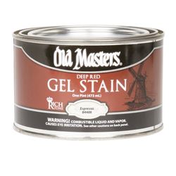 Old Masters 84404 Gel Stain, Espresso, Liquid, 1 qt 