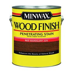 Minwax Wood Finish 710770000 Wood Stain, Red Mahogany, Liquid, 1 gal, Can, Pack of 2 