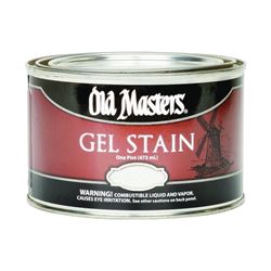 Old Masters 81708 Gel Stain, Pecan, Liquid, 1 pt, Can 