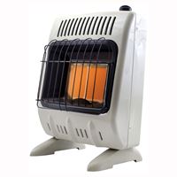 Mr. Heater F299811 Vent-Free Radiant Gas Heater, 11-1/4 in W, 23 in H, 10,000 Btu Heating, Natural Gas 