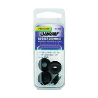 Jandorf 61498 Grommet, Rubber, Black, 1/4 in Thick Panel 