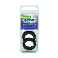 Jandorf 61504 Grommet, Rubber, Black, 5/16 in Thick Panel 
