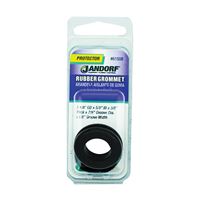 Jandorf 61508 Grommet, Rubber, Black, 3/8 in Thick Panel 
