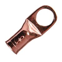 Jandorf 60772 Electrical Lug, 1/0 AWG Wire, 1/2 in Stud, Copper Contact, Brown 