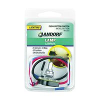 Jandorf 61203 Switch, 3 A, 125/250 VAC, Lead Wire Terminal 
