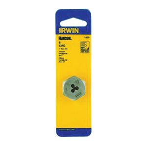 Irwin 9318 Machine Screw Die, #6-32 Thread, NC Thread, Right Hand Thread, HCS