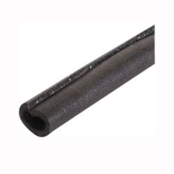 Quick R 51381T Pipe Insulation, 6 ft L, Steel, Charcoal, 1-1/4 in Copper, 1 in IPS PVC, 1-3/8 in Tubing Pipe, Pack of 25 
