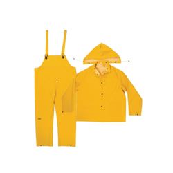 CLC R1012X Rain Suit, 2XL, PVC, Yellow 