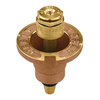 Orbit 54071 Sprinkler Head with Nozzle, 1/2 in Connection, FNPT, 15 ft, Brass, Pack of 25 