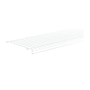 ClosetMaid SuperSlide 4714 Wire Shelf, 40 lb, 1-Level, 12 in L, 48 in W, Steel, White, Pack of 6
