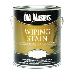 Old Masters 12301 Wiping Stain, Fruitwood, Liquid, 1 gal, Can, Pack of 2 