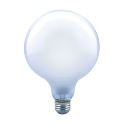 Sylvania 15793 Incandescent Lamp, 100 W, G40 Lamp, Medium E26 Lamp Base, 1050 Lumens, 2850 K Color Temp 