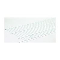 ClosetMaid 1078 Wire Shelf, 80 lb, 1-Level, 12 in L, 96 in W, Steel, White, Pack of 6 