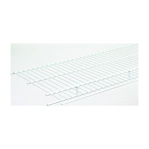 ClosetMaid 1078 Wire Shelf, 80 lb, 1-Level, 12 in L, 96 in W, Steel, White, Pack of 6