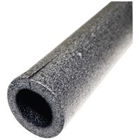 M-D 50150 Pipe Insulation, 6 ft L, Polyethylene, Black, 3/4 in Pipe 