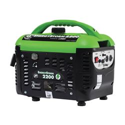 Lifan ES2200SC Portable Generator, 17 A, 120 V, 2200 W Output, Gasoline, 1 gal Tank, 6 hr Run Time, Recoil Start 